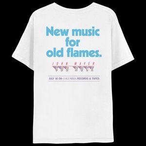 John Mayer New Music for Old Flames Comfort Colors T-Shirt Sz XL